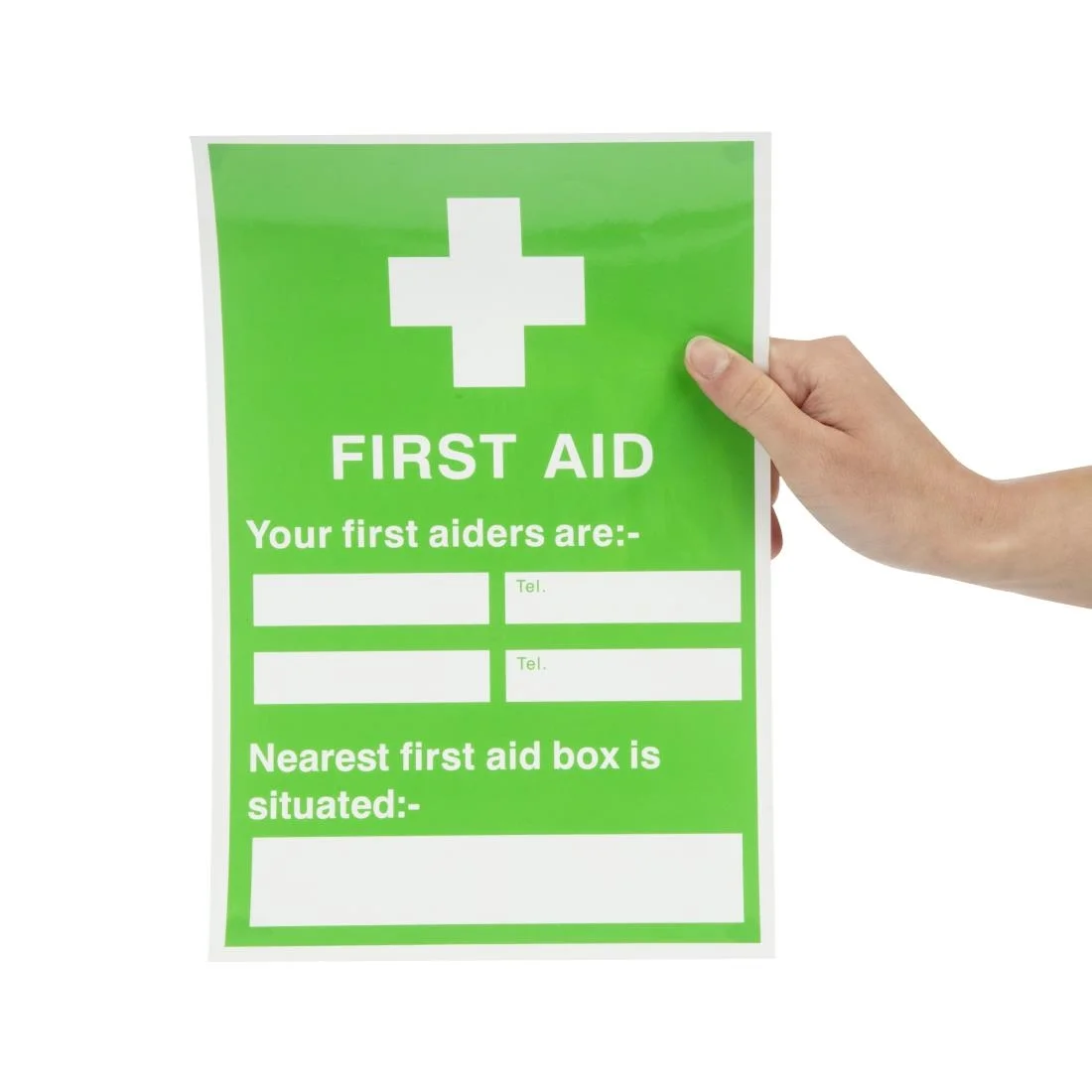 First Aiders Nearest First Aid Box Sign - Image 4