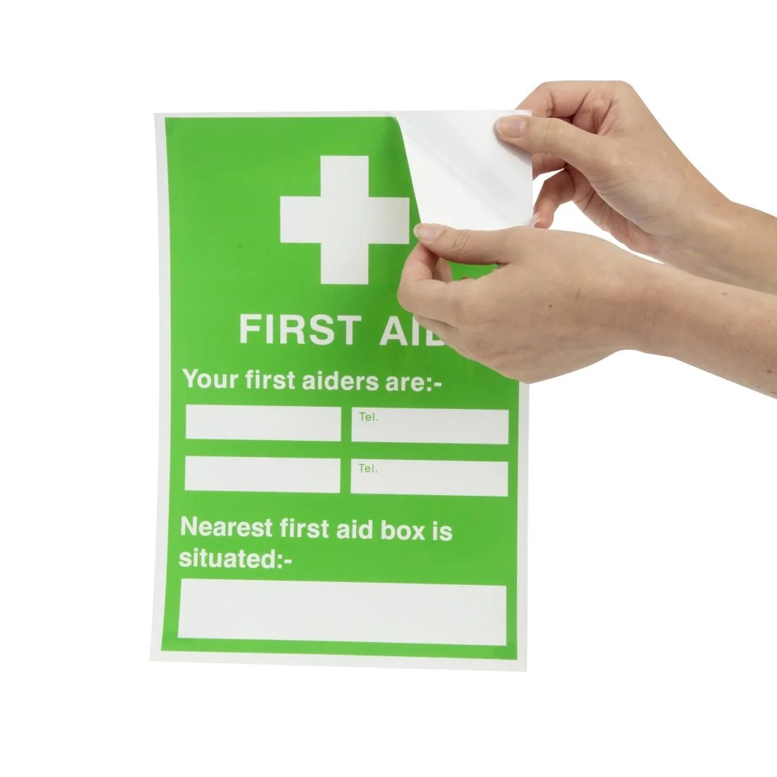First Aiders Nearest First Aid Box Sign - Image 5